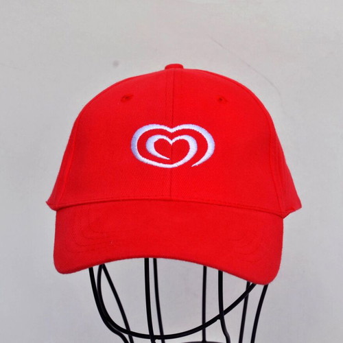 Vintage cap with embroidered Heart Ice Cream logo like new