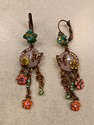 Earrings like new multicolored