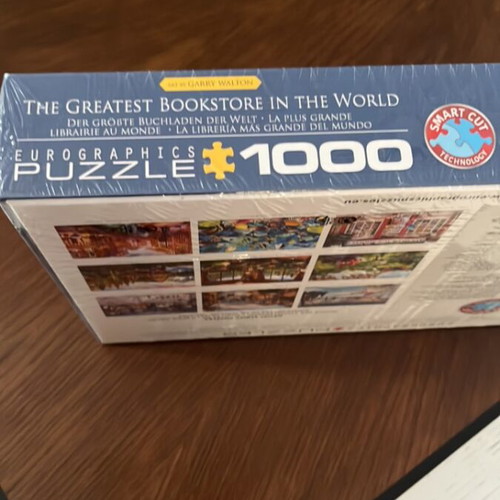 Puzzle 1000 pieces Eurographics The Greatest Bookstore in the World new