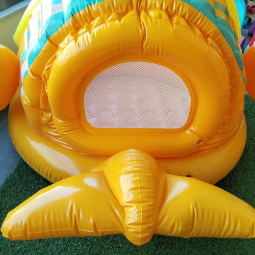 Intex Lazy Fish Shade Baby Pool used inflatable