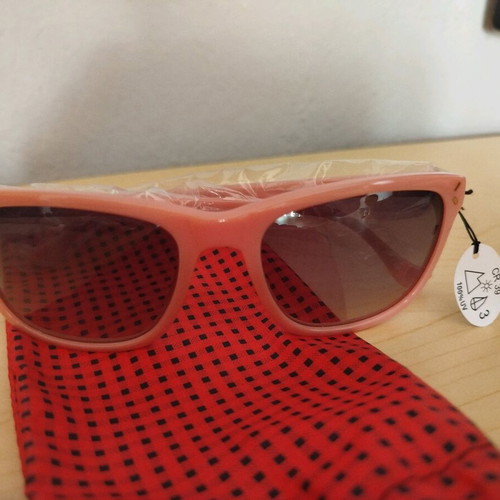 Next sunglasses new, soft pink color with case