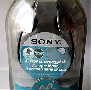 SONY 2004 WALKMAN LIGHT WEIGHT STREET STYLE STEREO HEADPHONES MDR-G54LP NEW !