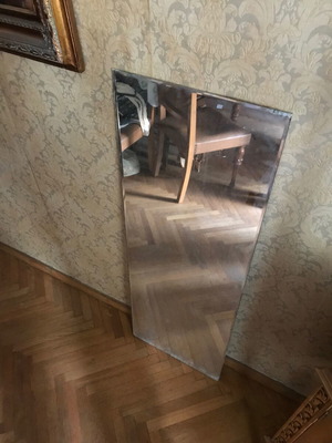 Καθρέφτης μεταχειρισμένος 120 x 42 εκ., ρετρό vintage διακόσμηση