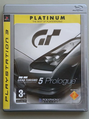 Gran Turismo 5 Prologue PS3 Platinum used racing game
