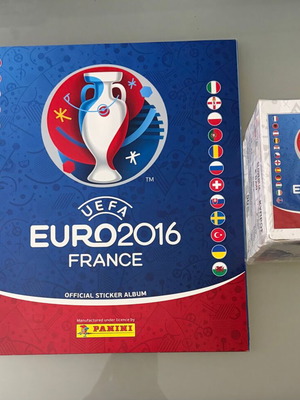Panini UEFA Euro 2016 France sticker album and sealed box new