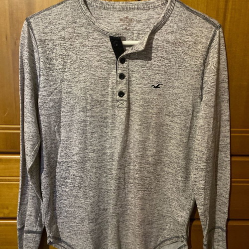 Hollister shirt used, gray, size S