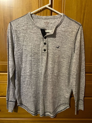 Hollister shirt used, gray, size S