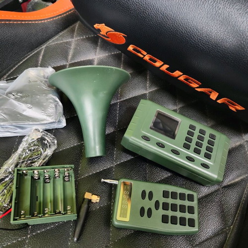 Portable audio device with timer, speaker and control new