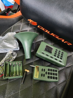 Portable audio device with timer, speaker and control new