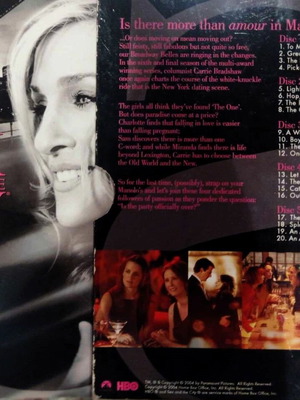 DVD Sex and the City πακέτο σεζόν 2, 4 και 6 σαν καινούργιο με ελληνικούς υπότιτλους