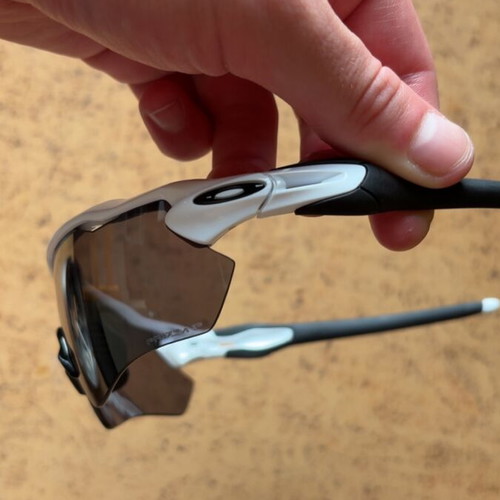 Oakley OO9208 920882 Radar Ev Path sunglasses new, black and white