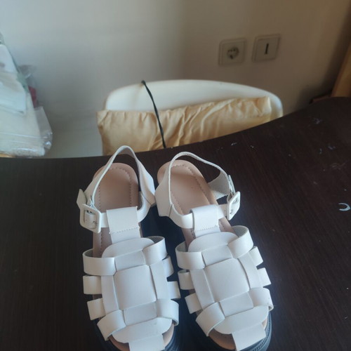 Platform sandals No Name Shoes new, size 39, white