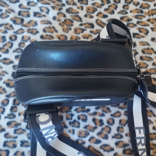 FRNC black crossbody bag used, eco leather