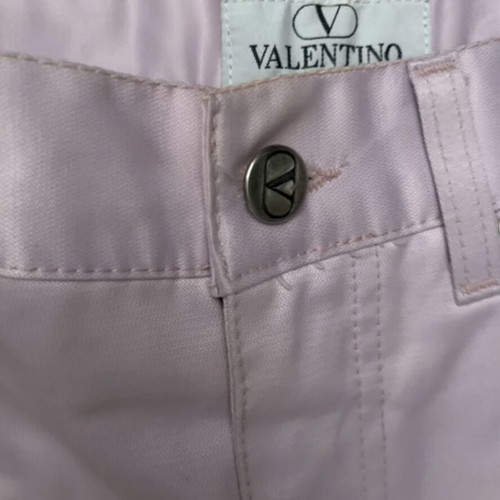 Valentino slim fit pants size S pink like new
