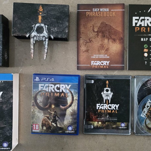 Far Cry Primal Collector’s Edition PS4 like new, complete set