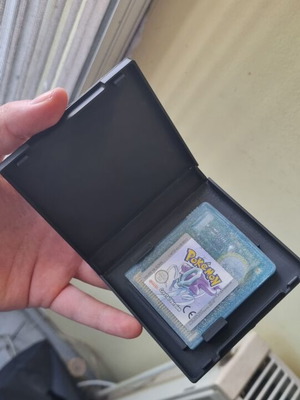 Pokémon Crystal παιχνίδι Game Boy Color με προστατευτική θήκη