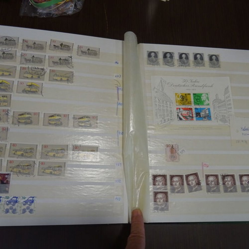 KABE large foldable stamp album, Berlin collection