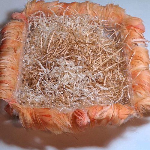 Easter decorative basket new with eggs and hen