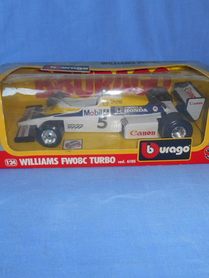 BBURAGO Williams FW08C Turbo 1/24 καινούργιο