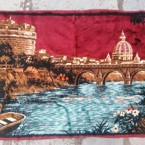 Velvet wall hanging used with Florence theme 1.00x0.55