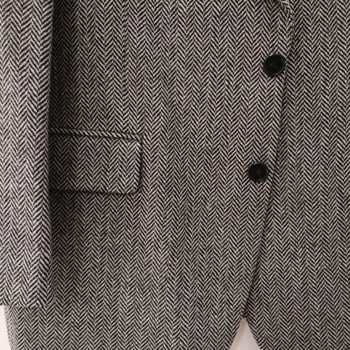 Lebole men's herringbone jacket L like new
