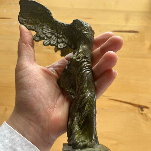 Replica of Nike of Samothrace statue used, decorative