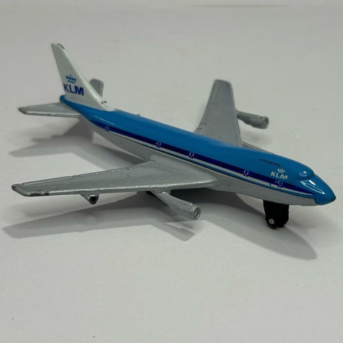 Matchbox 1973 Skybusters KLM Boeing 747 SB10 used, broken turbine