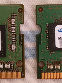 Μνήμες RAM 4GB DDR4 και DDR3 σαν καινούργιες για laptop, σετ 2 τεμ.