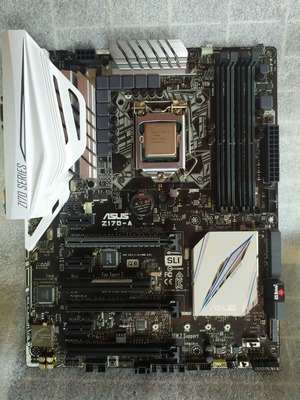 Asus Z170-A μητρική με i5 6600k και 8GB RAM σαν καινούργιο