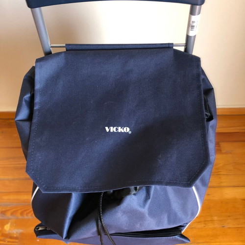 VICKO Market Trolley with Insulated Bag like new