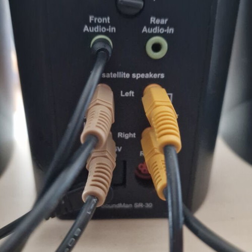 Logitech SoundMan SR-30 4.1 Surround speakers refurbished