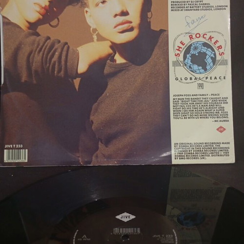 She Rockers Jam It Jam vinyl record used in good condition