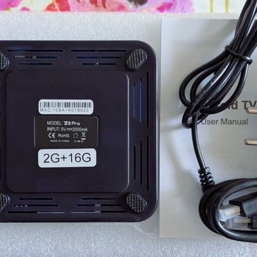 Z8 Pro Android TV Box new, 2GB RAM 16GB storage, Wi-Fi dual band