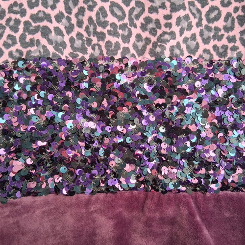 Chief long-sleeve blouse like new, black and purple, size 164 cm