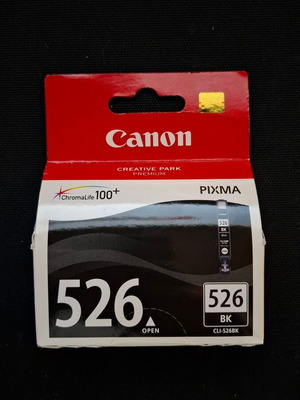 Canon CLI-526 Black ink cartridges new, sealed, pack of 3
