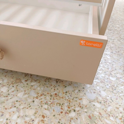 Lorelli baby cot used with Grecostrom mattress