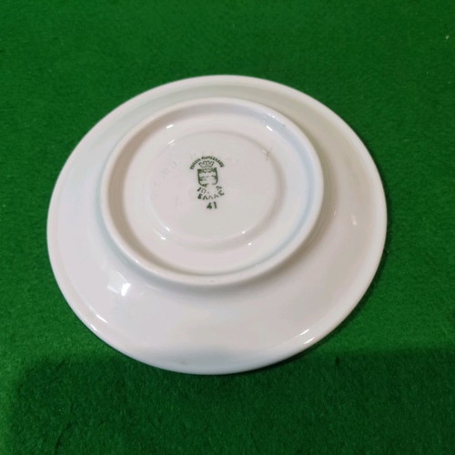 Xenia 1968 collectible porcelain saucer used