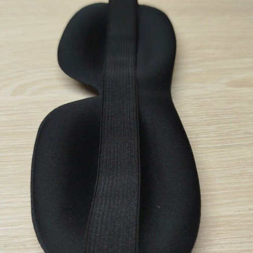 Sleep mask fabric black color new