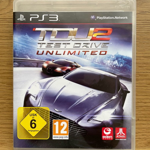 PS3 TDU 2 Test Drive Unlimited mint condition