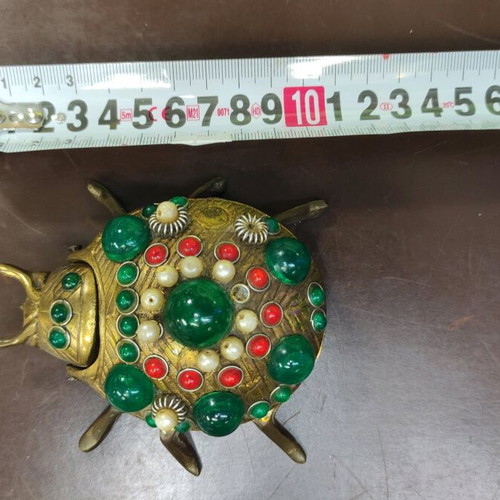 Bronze ashtray used