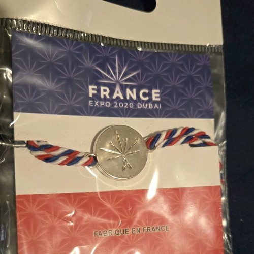 France bracelet new, blue and red