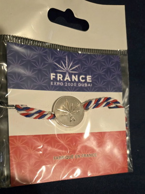 France bracelet new, blue and red