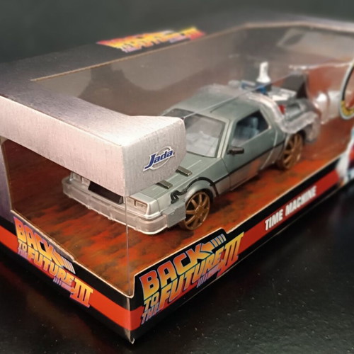 JADA Time Machine Back to the Future III new metal model 1:24