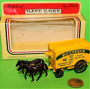 Lledo, Days Gone (Made in England) Large Horse drawn Van, Mac Cosham Μεταλλική Μινιατούρα Καινούργιο Τιμή 6 ευρώ