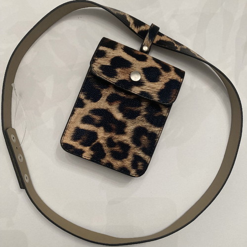 Waist bag with animal print new