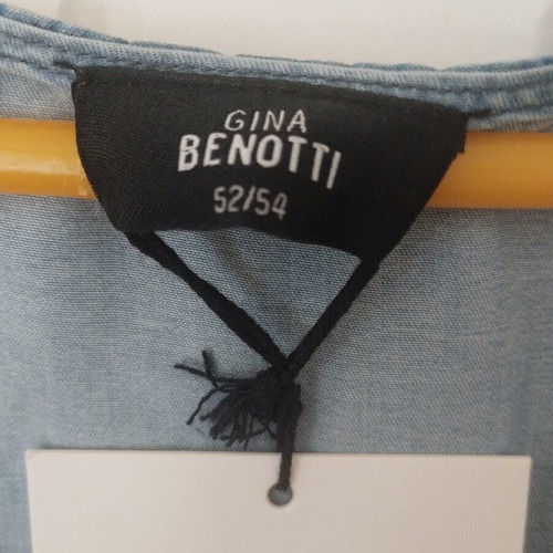 Gina Benotti Plus Size Denim Tencel Dress Secret Collection, size 52/54