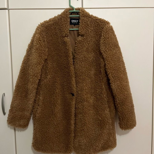Only women's coat like new, size S, beige and brown