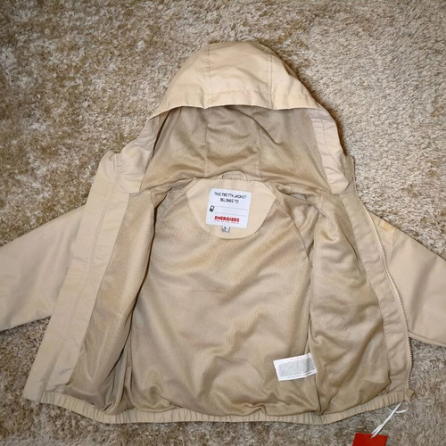 Energiers kids jacket new, beige, size 104 cm