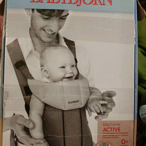 Baby Bjorn baby carrier used for babies up to 12 kg