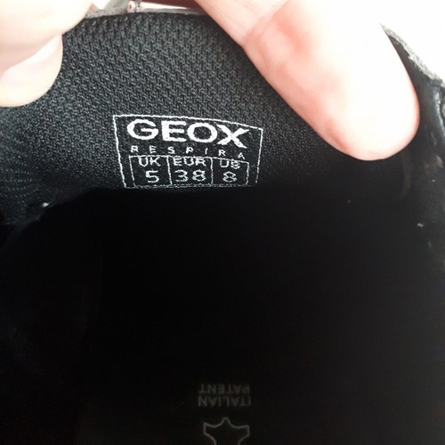 Geox D Zosma sneakers graphite metallic, size 38